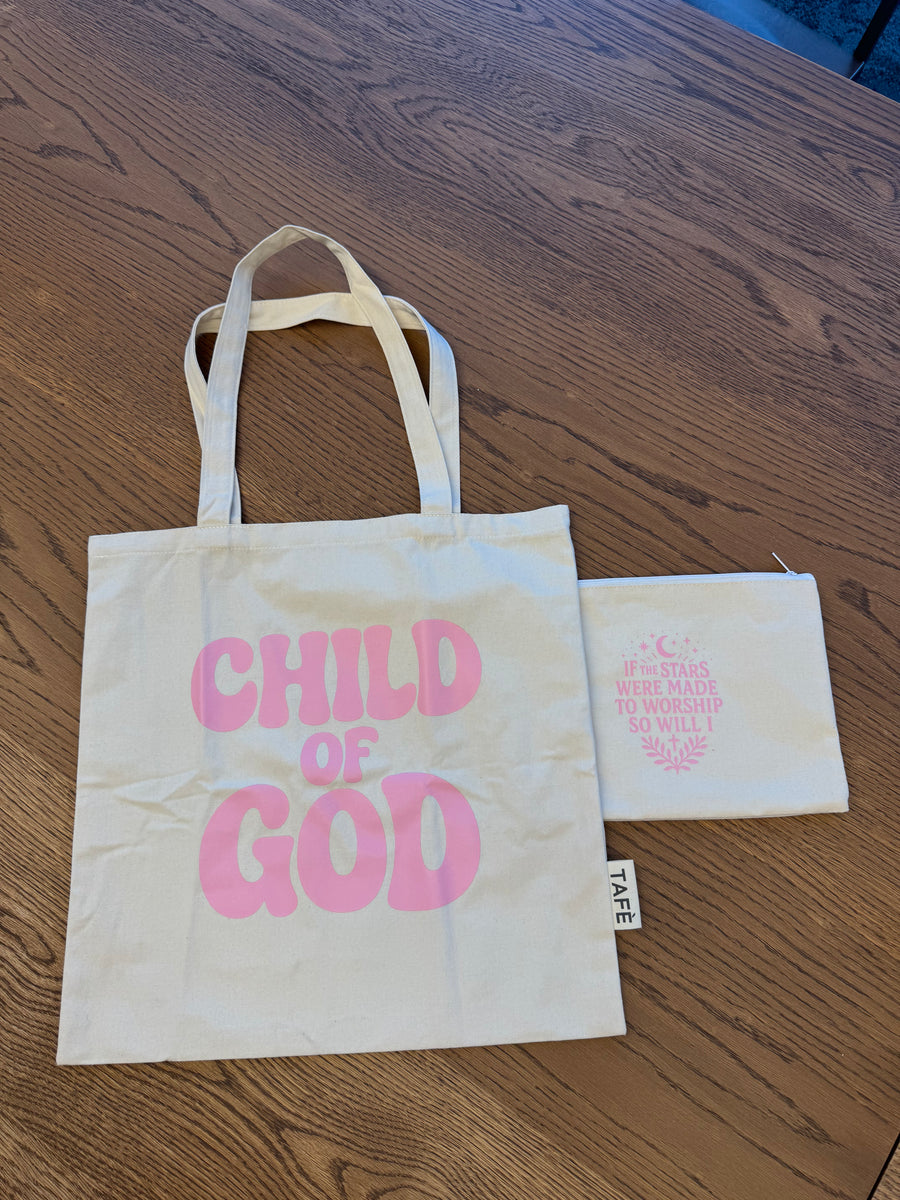 Child of God Tote Bag – TAFESCRUBS