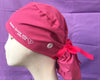 Satin lined bun scrub hat