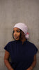 "Carry your Cross" satin lined bun scrub cap (plain)